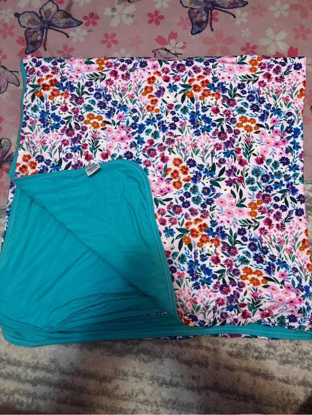 Little Sleepies Sweet Pea Cloud Blanket